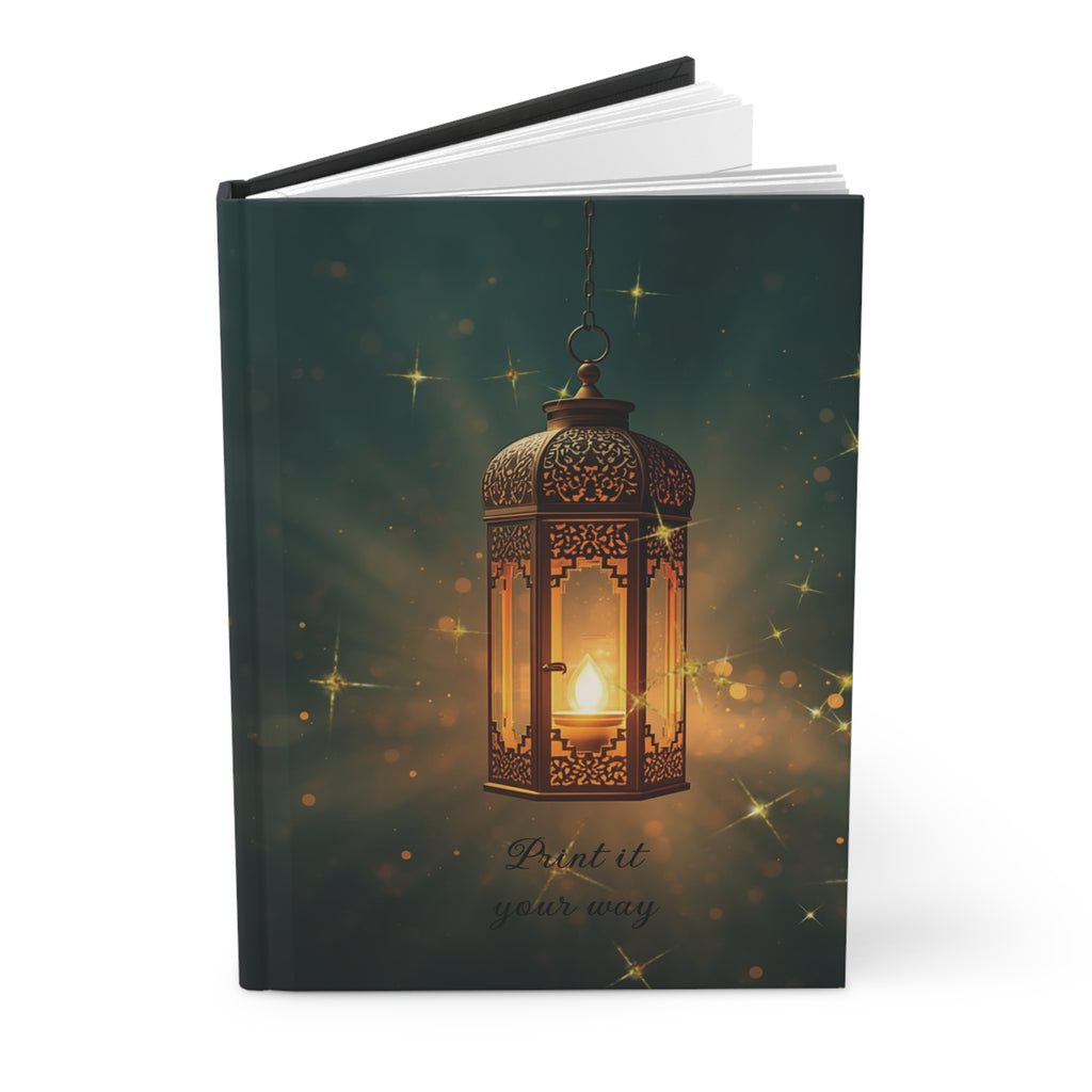 Personalized Lanternlight Journal – Custom Guided Hardcover Notebook
